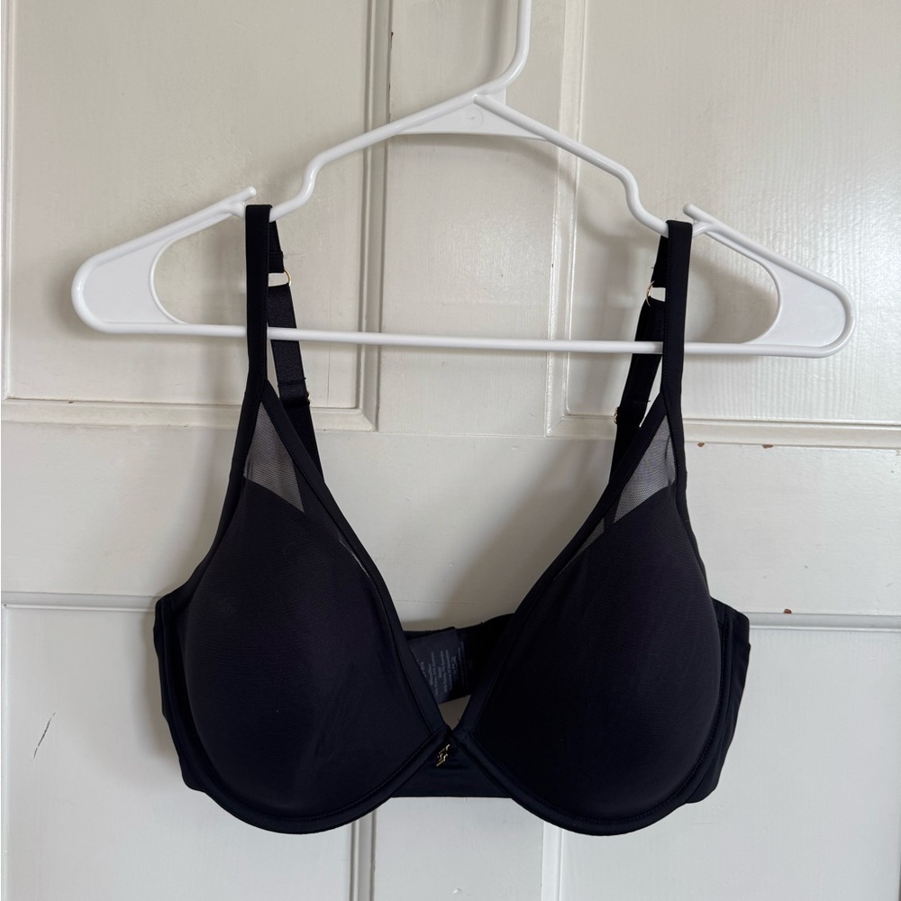 Thirdlove Black Classic Uplift Plunge bra size 36D